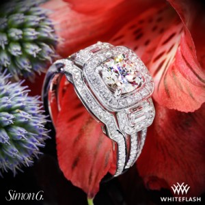 Simon G Passion Diamond Engagement and Wedding Rings