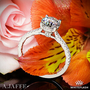 A.Jaffe Classics Diamond Engagement Ring