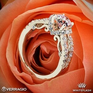 Verragio Wrap Diamond Engagement Ring.