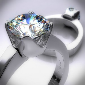 4310 - Triangle Engagement Ring