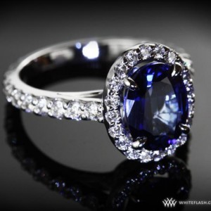 Customized Blue Sapphire Ring
