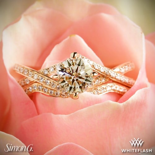 Simon G. Fabled Diamond Wedding Ring