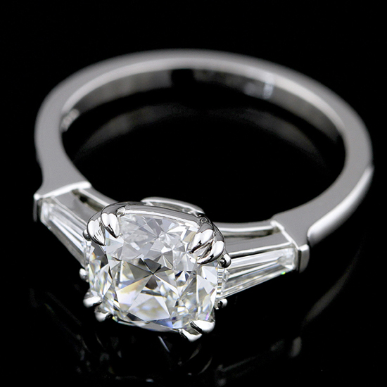 Bianca 3-stone diamond engagement ring by Engagement Rings Direct