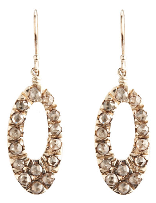 Fabrizio Riva brown diamond earrings