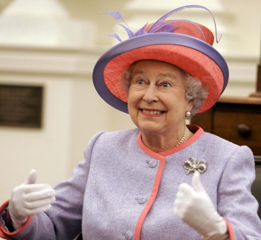 queen elizabeth ii crowning. queen elizabeth ii crowned.