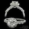 Majestic Platinum and Diamond Engagement Ring Majestic Platinum and Diamond Engagement Ring
