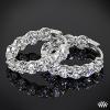 AGBF Inside Out Diamond Hoop Earrings AGBF Inside Out Diamond Hoop Earrings