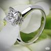 Classic Knife-Edge Solitaire Engagement Ring for Princess Classic Knife-Edge Solitaire Engagement Ring for Princess