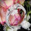 Custom Hand Engraved Marquise Diamond Engagement Ring Custom Hand Engraved Marquise Diamond Engagement Ring