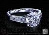 Solitaire Engagement Ring with a Round Diamond R5772 Solitaire Engagement Ring with a Round Diamond R5772