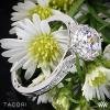 Tacori Dantela Crown Diamond Engagement Ring for Whiteflash Tacori Dantela Crown Diamond Engagement Ring for Whiteflash