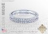 Wedding Band with Single Cut Diamonds R5733 Wedding Band with Single Cut Diamonds R5733