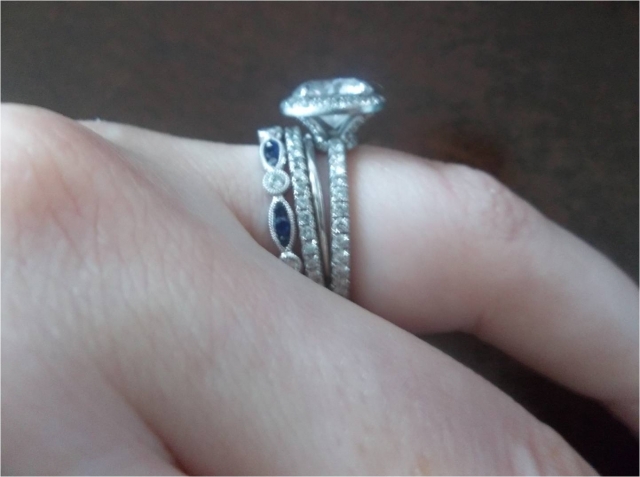 Halo owners - show me your wedding band(s)!