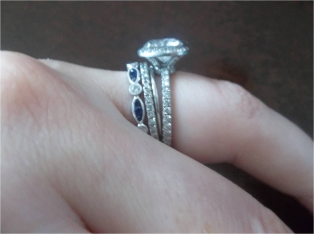 Halo owners - show me your wedding band(s)! Halo owners - show me your wedding band(s)!