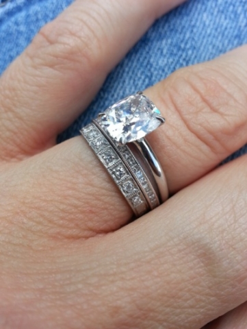 Show me your non-matching wedding band(s)!! Show me your non-matching wedding band(s)!!