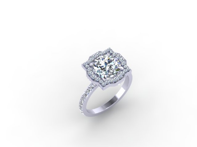 Harry winston belle engagement ring price
