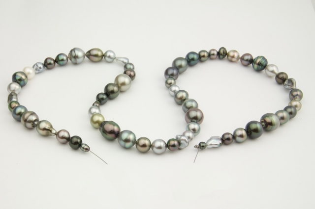 mismatched pearls