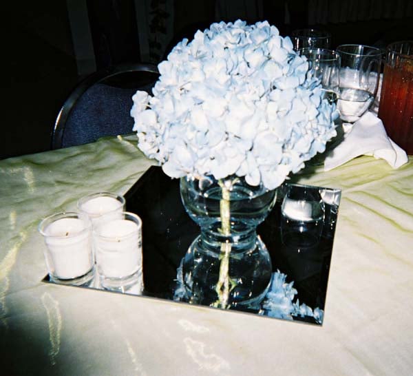 romantic wedding centerpieces ideas white