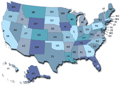 Usa Map Dc