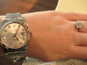 Jays Rolex with My Ring We are Both Lucky2.jpg