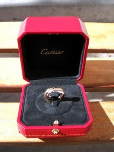 is the cartier trinity ring comfortable