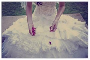 wedding miracles dress and rose petals.jpg