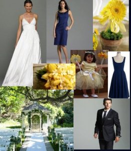 navy yellow garden wedding.jpg
