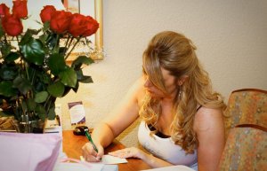 wedding 6 - writing in card.JPG