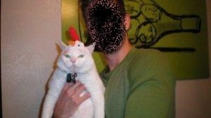 yo in rooster hat.JPG