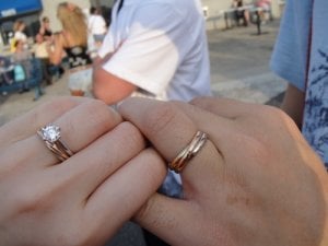 cartier ultra thin trinity ring