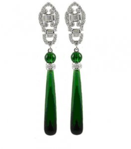 artdeco earrings green.JPG