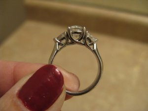 Three stone hotsell trellis ring