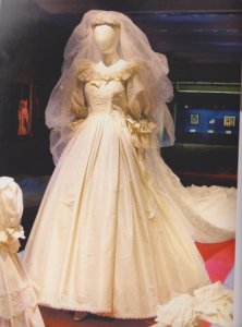 Spencer Tiara and wedding gown on display.jpg