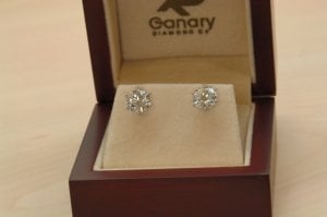 My Beautiful Diamond Earrings.JPG