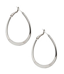 Simple Silver teardrop hoops.jpg