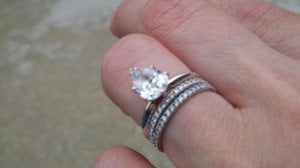 Does Anyone Here Wear Two Bands with E-Ring? | PriceScope Forum