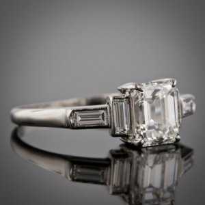 Art Deco 1.50 Carat Emerald Cut Diamond Ring.jpg