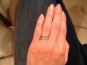 Cartier ring thin clearance