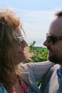us in sun on downs.jpg