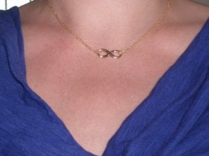tiffany infinity necklace price