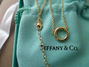 tiffany charm enhancer necklace