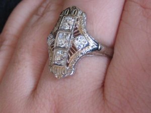 Edwardian and modern 5 stone diamond rings! | PriceScope Forum