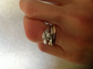 second hand cartier trinity ring