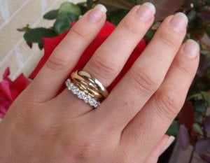 Cartier trinity clearance ring celebrities