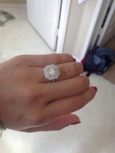 I think I hate my double halo ring