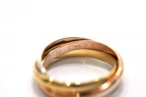 cartier trinity ring markings