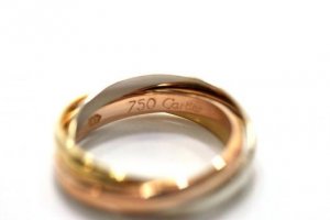 cartier trinity ring markings