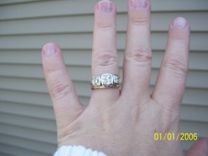 rhodium finish on rings