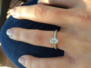 Oval solitaire comparisons .81 1 carat PriceScope