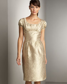 Gold dress goes with what color shoes hot sale